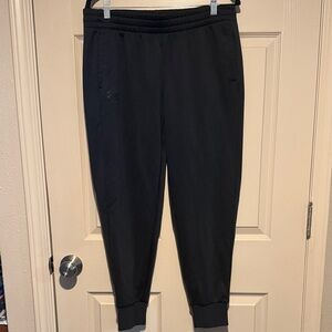 Under Armour Black Track Pants Size L Loose Fit